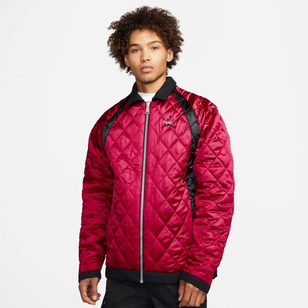 NWT Jordan Flight Heritage Reversible Jacket Black/Red SZ M - Picture 4 of 8